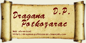 Dragana Potkozarac vizit kartica